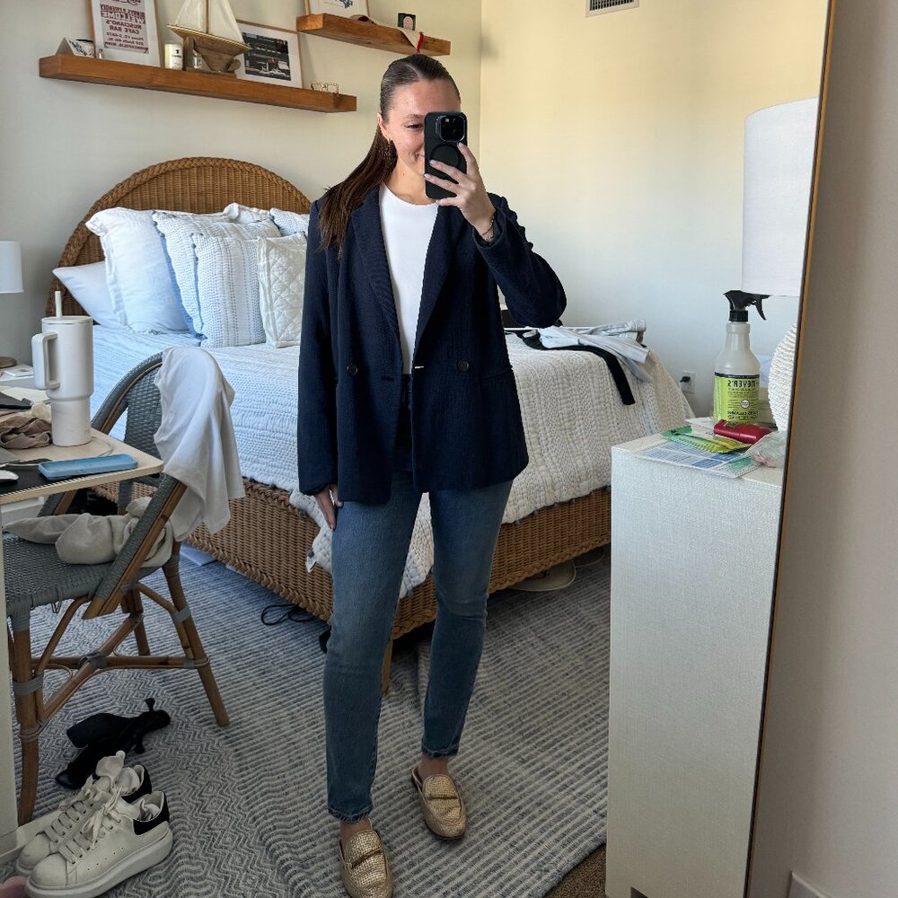 Banana Republic Navy Blazer